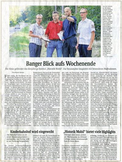 Sächsische Zeitung vom 24.07.2018